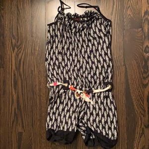Catimini girls black romper